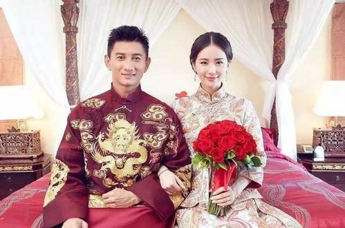明星结婚中式礼服图片,中式礼服的华丽转身