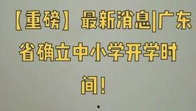 广东开学爆料新闻,最新爆料揭示校园防疫与教学新举措