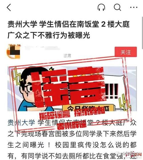 贵州大学事件吃瓜,揭秘校园风波背后的真相